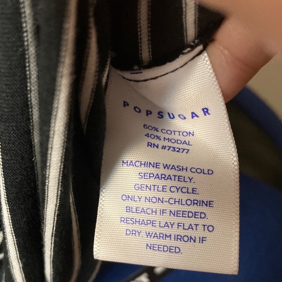 POPSUGAR Striped Tee - Picture 3 of 3